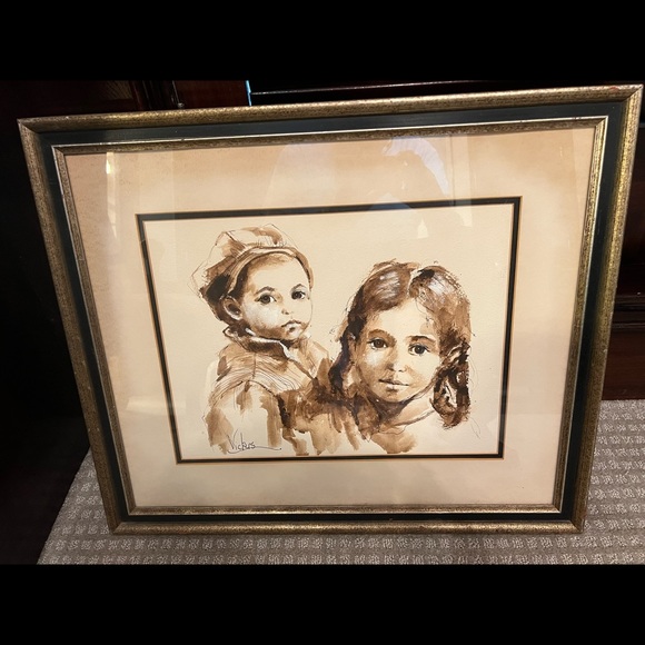 ORIGINAL SIGNED ART by RENOWN ARTIST, MARY VICKERS - Picture 3 of 6
